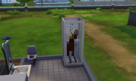 [CC RELATED] Sims showering with clothes